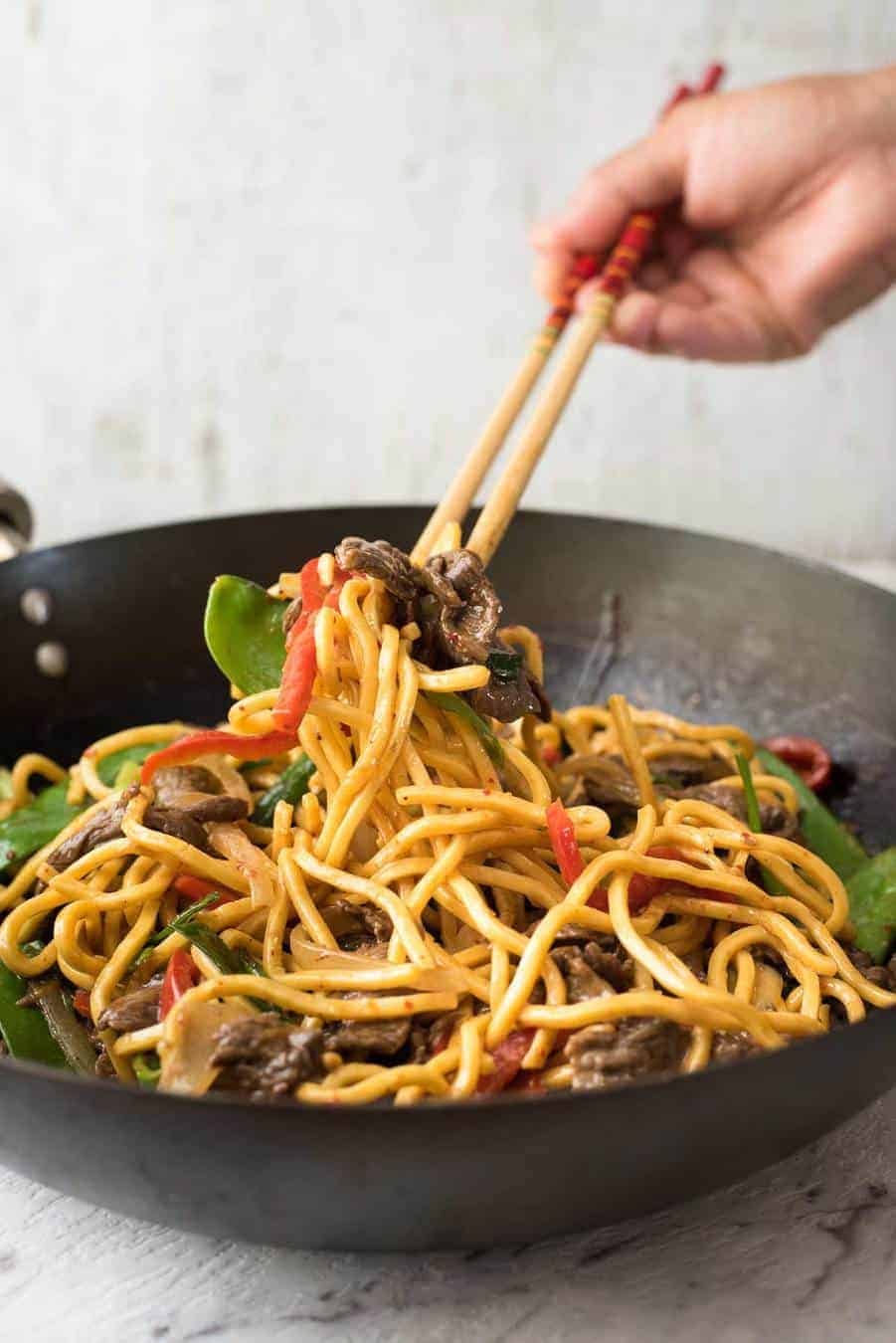 Build Your Own Stir Fry Noodles: Any Ingredient, Any Noodle